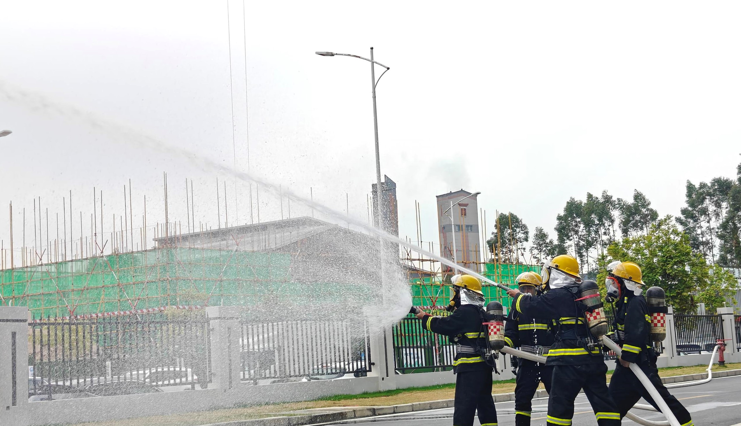 筑牢防火墻！廣合科技開展聯(lián)合消防演習(xí)